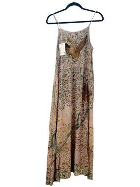 Market of Stars Boheme Slip Dress Folklore S/M New $148